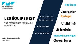 IST - Services d'appui à la recherche - JSO 2025