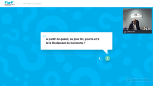Webinaire du directeur du 15 mars 2021