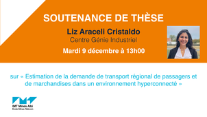Soutenance de thèse de Liz CRISTALDO JIMENEZ