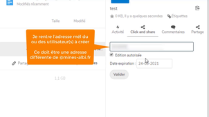 Partage IMT - Partager un fichier