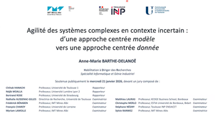 Soutenance d'Habilitation à Diriger les Recherches (HDR) d'Anne-Marie Barthe-Delanoë