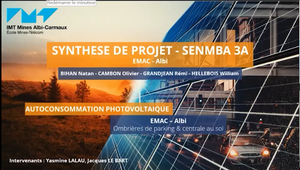 Projet SENMBA 2023 - Autoconsomation photovoltaïque