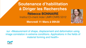 Soutenance HDR Rebecca Bonnaire