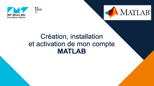 Matlab - Activation et installation