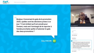 Webinaire du directeur du 16 novembre 2020