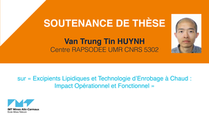 Soutenance de thèse Van Trung Vin Huynh