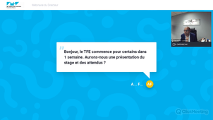 Webinaire du directeur du 22 février 2021