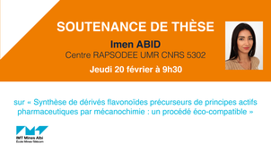 Soutenance de thèse Imen Abid