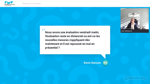 Webinaire du directeur du 12 avril 2021