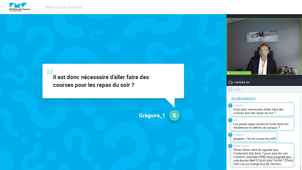 Webinaire du directeur du 4 mars 2021