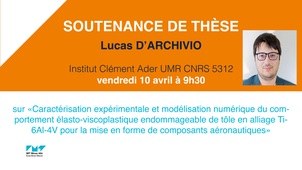 Soutenance de thèse Lucas D'Archivio
