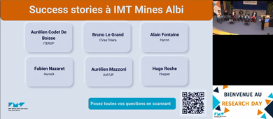 Research Day - Table ronde : Success stories à IMT Mines Albi
