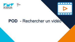 POD - Rechercher une vidéo