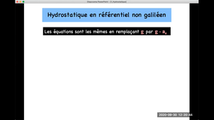 1-4 Mécanique des fluides : hydrostatique