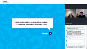 Webinaire du directeur du 30 novembre 2020