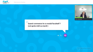 Webinaire du directeur du 2 avril 2021