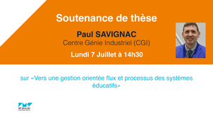 Soutenance de thèse Paul Savignac