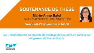 Soutenance de thèse Marie-Anne Batel