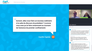 Webinaire du directeur du 23 novembre 2020