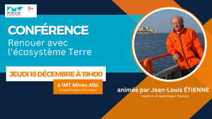 Conférence Jean-Louis Etienne : Renouer avec l'écosystème Terre