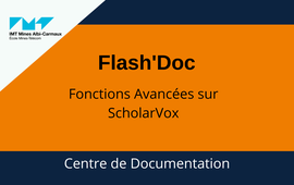 Flash'Doc : fonctions avancées sur ScholarVox