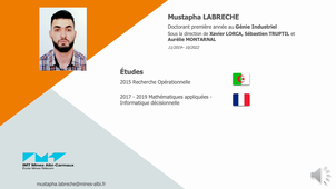 Mustapha LABRECHE - Doctorant - Centre GENIE INDUSTRIEL